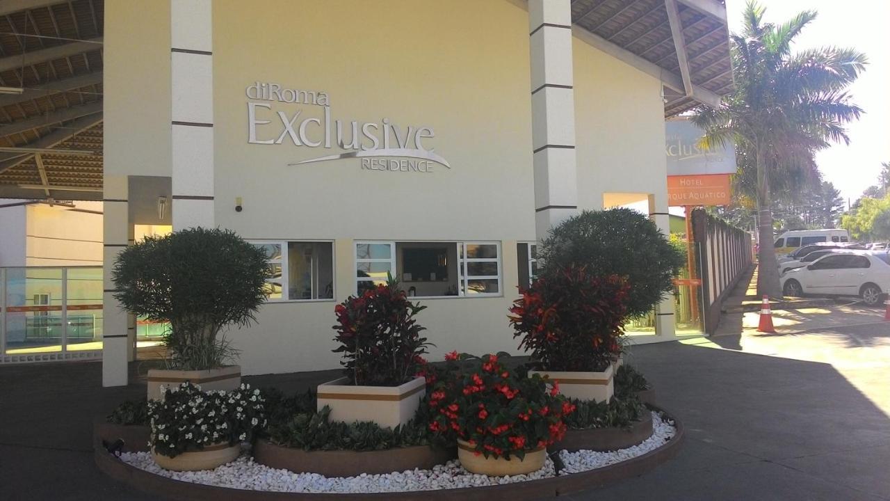 Diroma Exclusive - Piscinas Termais 24 Horas, Sauna, Copa Da Mamae, Limpeza Diaria, Estacionamento Gratis! Caldas Novas Luaran gambar
