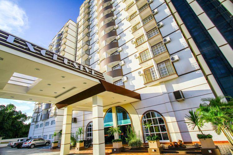 Diroma Exclusive - Piscinas Termais 24 Horas, Sauna, Copa Da Mamae, Limpeza Diaria, Estacionamento Gratis! Caldas Novas Luaran gambar